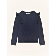 TOM TAILOR 1033214-10668  ΜΠΛΟΥΖΑ ΠΛΕΚΤΗ  ΜΠΛΕ